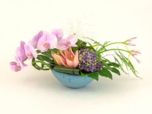 Laag bloemstuk