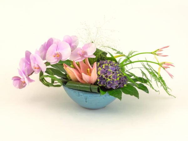 Laag bloemstuk